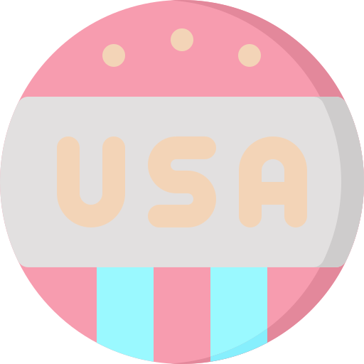 미국 bqlqn Flat icon