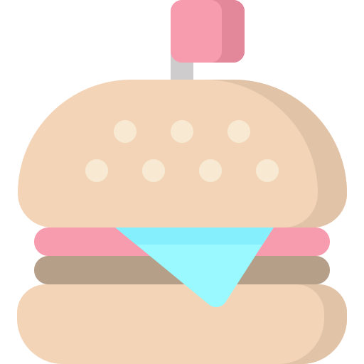 ハンバーガー bqlqn Flat icon