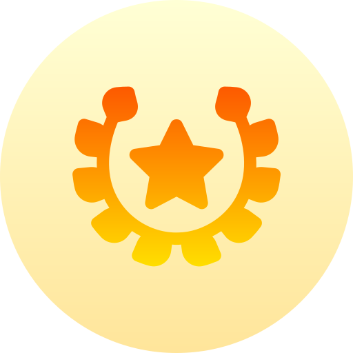 アワード Basic Gradient Circular icon