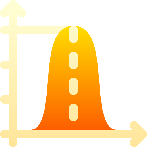 analítica Basic Gradient Gradient icono