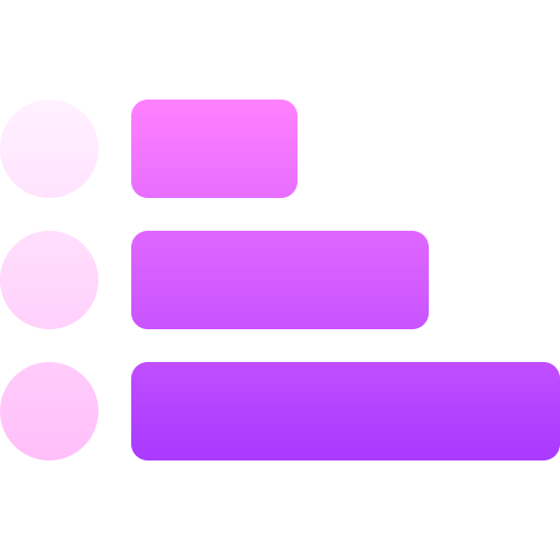 データ分析 Basic Gradient Gradient icon