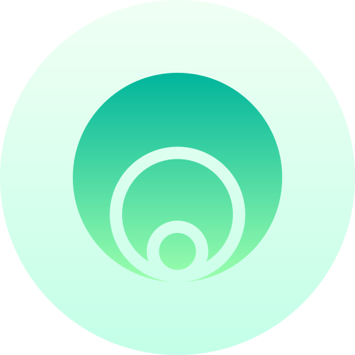 도표 Basic Gradient Circular icon