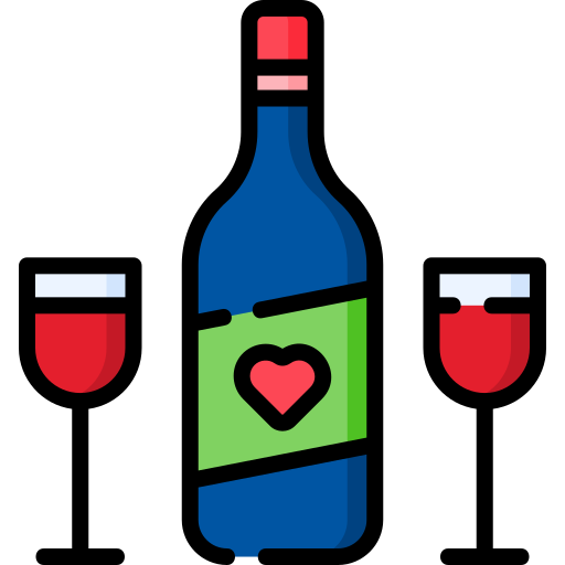 vino Special Lineal color icono