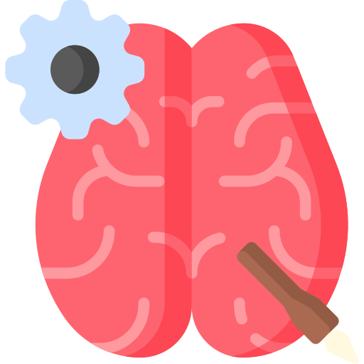 cerebro humano Special Flat icono