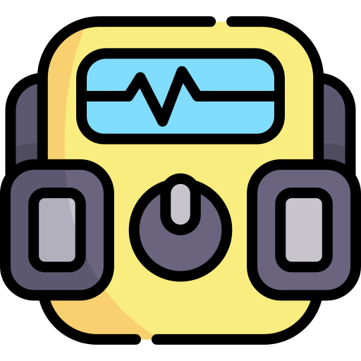 defibrillator Kawaii Lineal color icoon