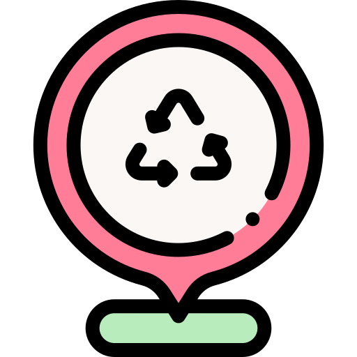 recycling-zentrum Detailed Rounded Lineal color icon
