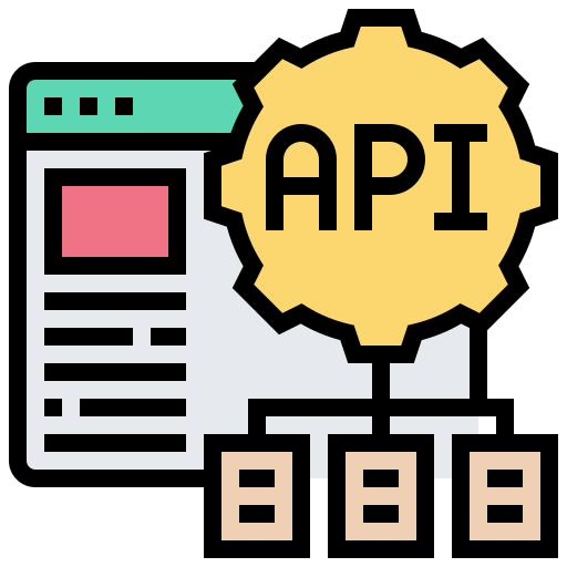 api Meticulous Lineal Color icon