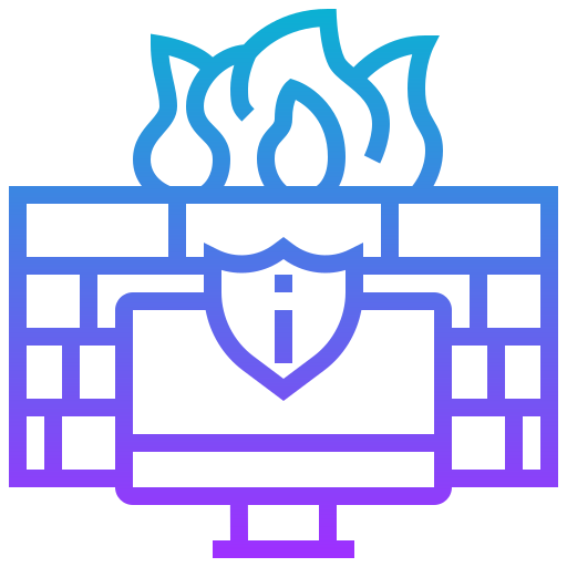 firewall Meticulous Gradient icon