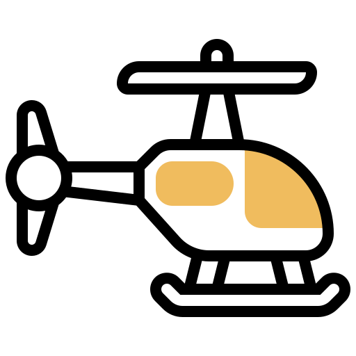 Śmigłowiec Meticulous Yellow shadow ikona