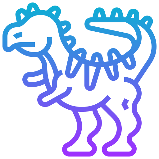 恐竜 Meticulous Gradient icon