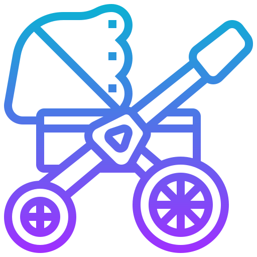 wózki dla dzieci Meticulous Gradient ikona