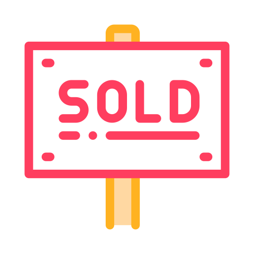 Sold Generic Outline Color icon