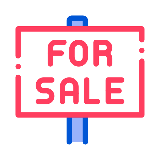For sale Generic Outline Color icon