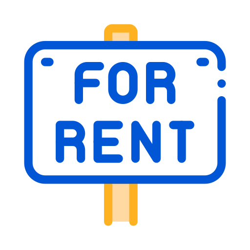 For rent Generic Outline Color icon