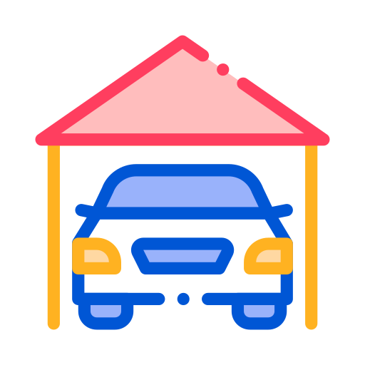 garage Generic Outline Color icon