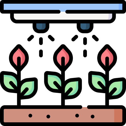 irrigación Special Lineal color icono