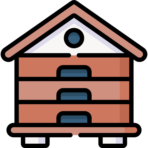 Ящик для пчел Special Lineal color иконка