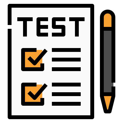 examen Linector Lineal Color icono