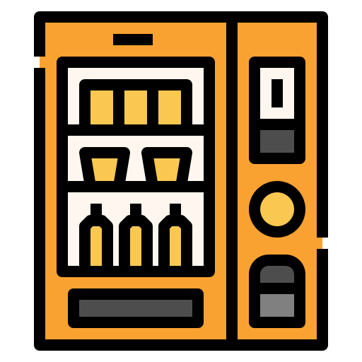 Vending machine Linector Lineal Color icon