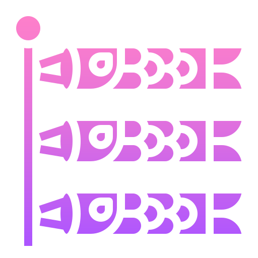 koinobori Generic Flat Gradient icono