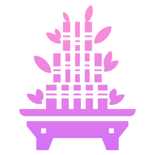 bambú Generic Flat Gradient icono