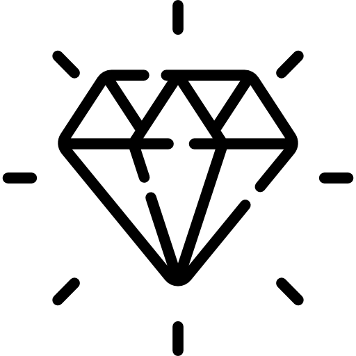 Diamond Special Lineal icon