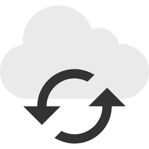 Cloud computing Alfredo Hernandez Flat icon