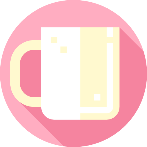 Drinking Flat Circular Flat icon