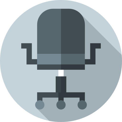 椅子 Flat Circular Flat icon