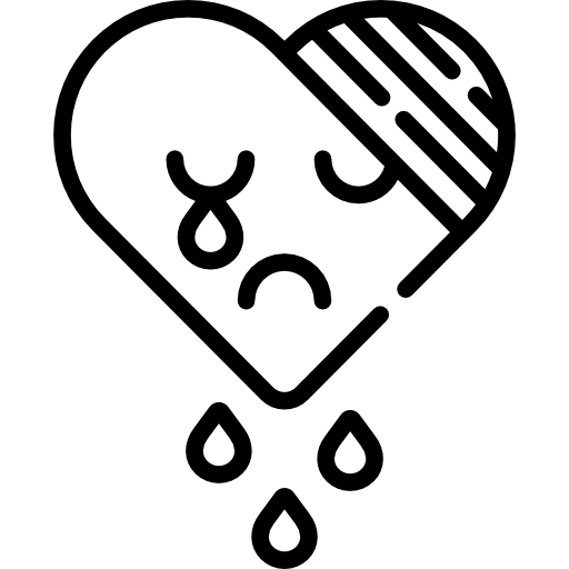 Broken heart Special Lineal icon
