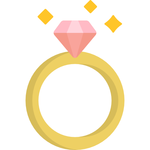 anillo de compromiso Special Flat icono