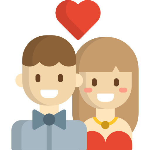 Couple Special Flat icon