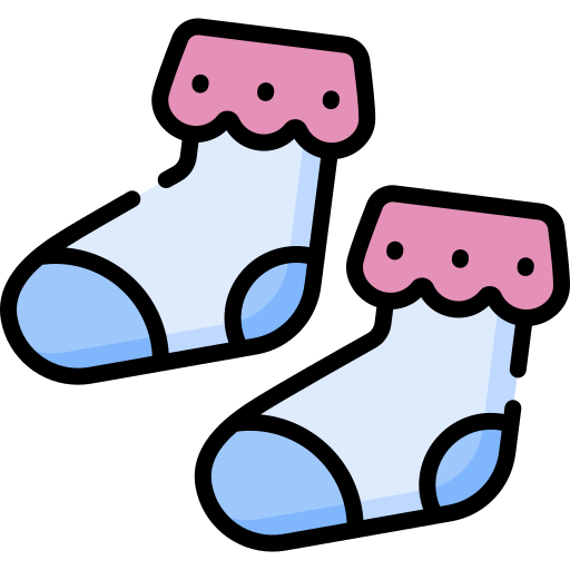 calzini per bambini Special Lineal color icona