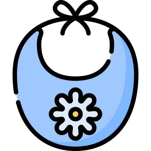 턱받이 Special Lineal color icon