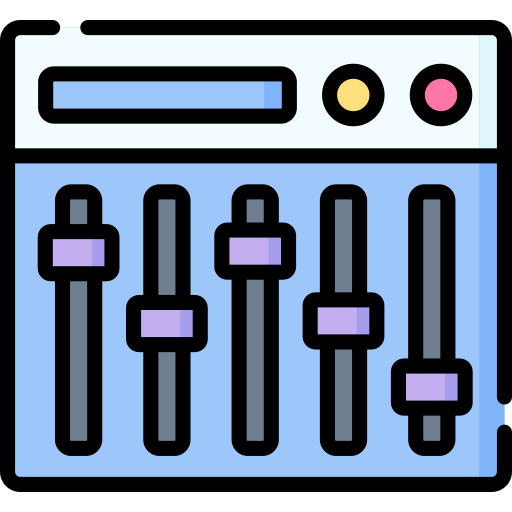 Equalizer Special Lineal color icon