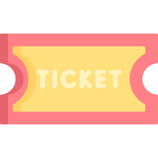 Ticket Special Flat icon