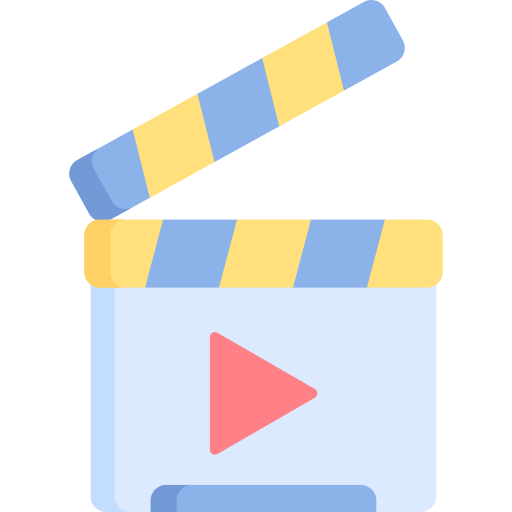 clapperboard Special Flat icon