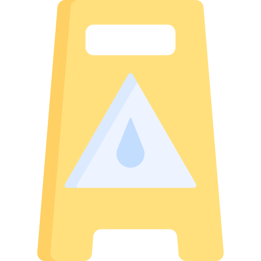 Wet floor Special Flat icon
