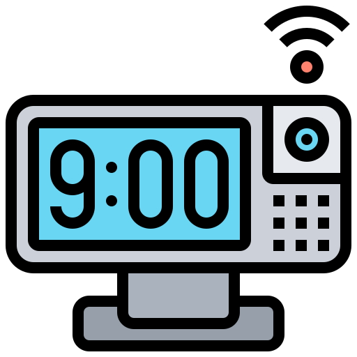 Alarm clock Meticulous Lineal Color icon
