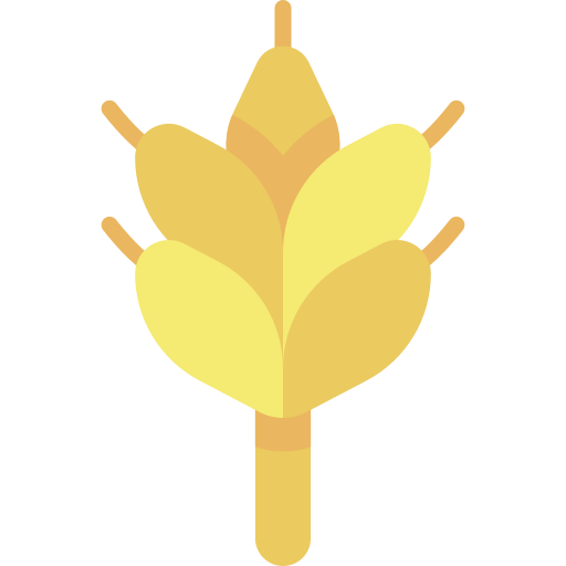trigo Kawaii Flat icono