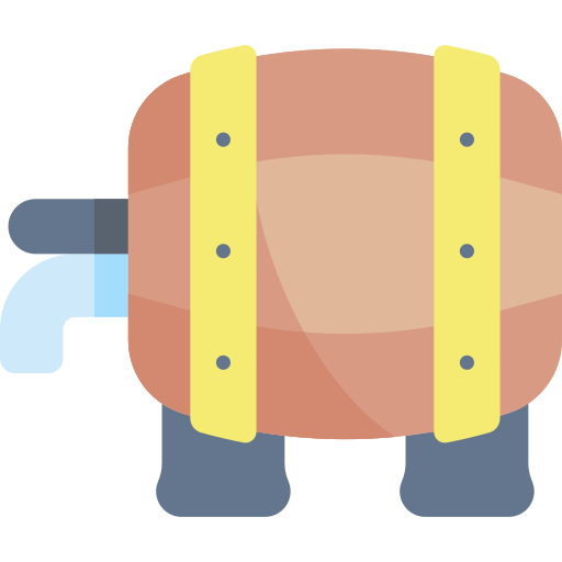 Barrel Kawaii Flat icon