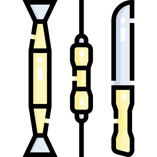 도구 Detailed Straight Lineal color icon