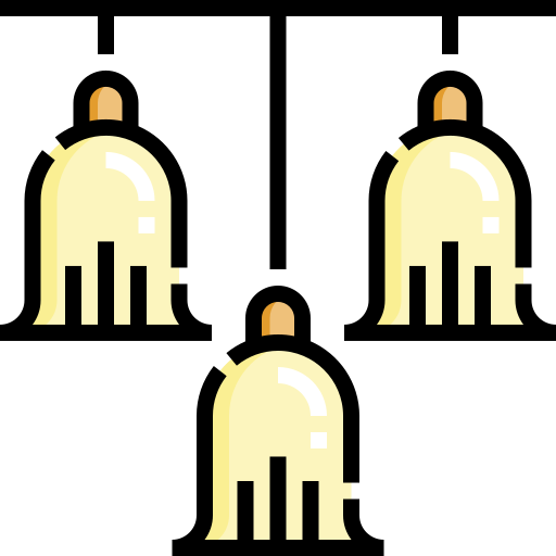 lampadari Detailed Straight Lineal color icona