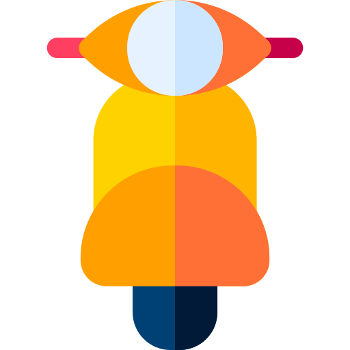 オートバイ Basic Rounded Flat icon