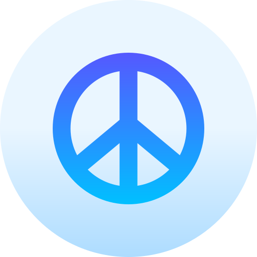Мир Basic Gradient Circular иконка