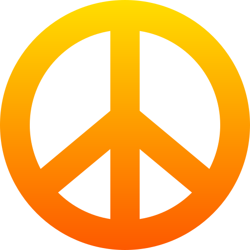 vrede Basic Gradient Gradient icoon