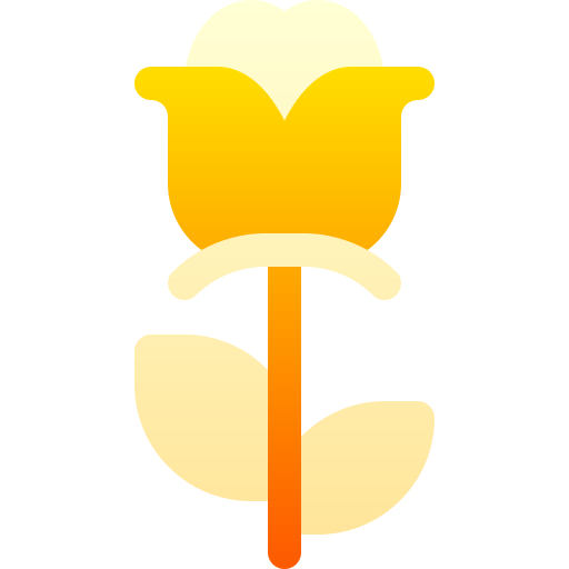 Цветок Basic Gradient Gradient иконка