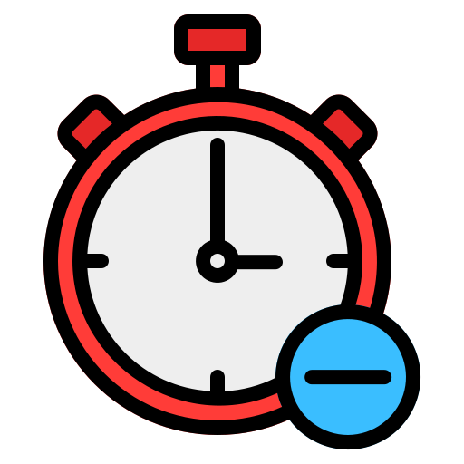 hora Generic Outline Color icono