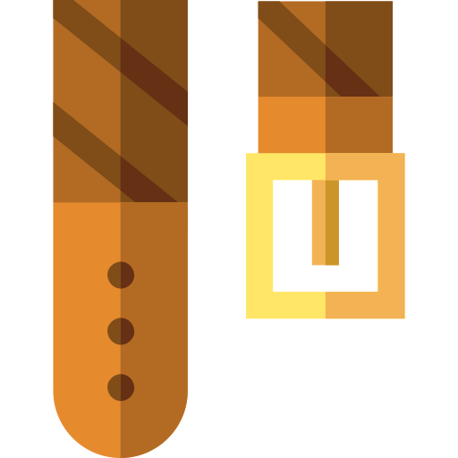 Belt Basic Straight Flat icon