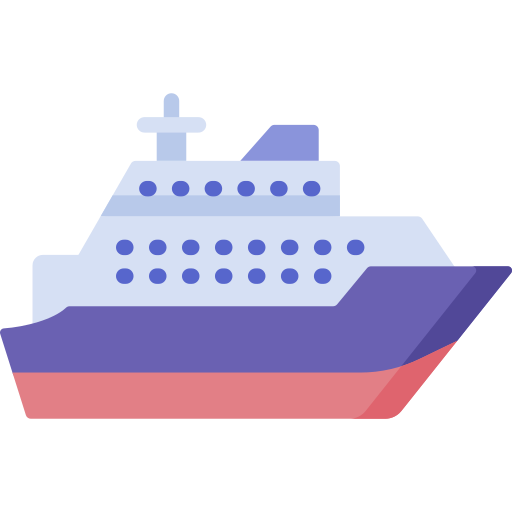 Cruise ship Special Flat icon